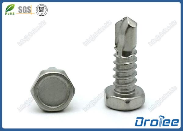 18-8/410/316 Stainless Steel Indented Hex Head Self Drilling Tek Screws