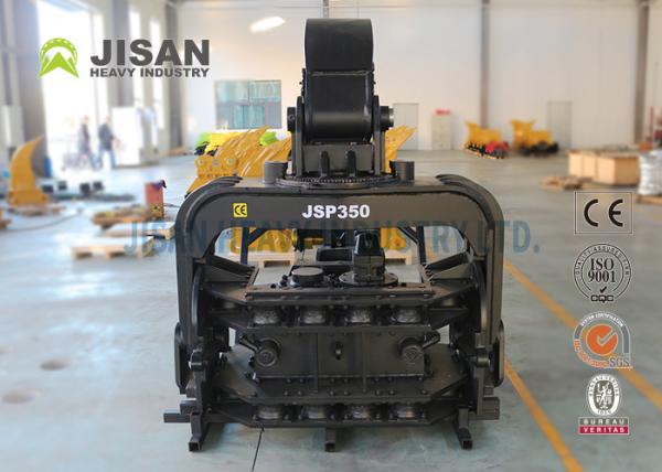 30ton 40ton Excavator montado Vibro hidráulico chapa de aço ou fotovoltaico pilha de cimento motorista martelo para 320C Excavator