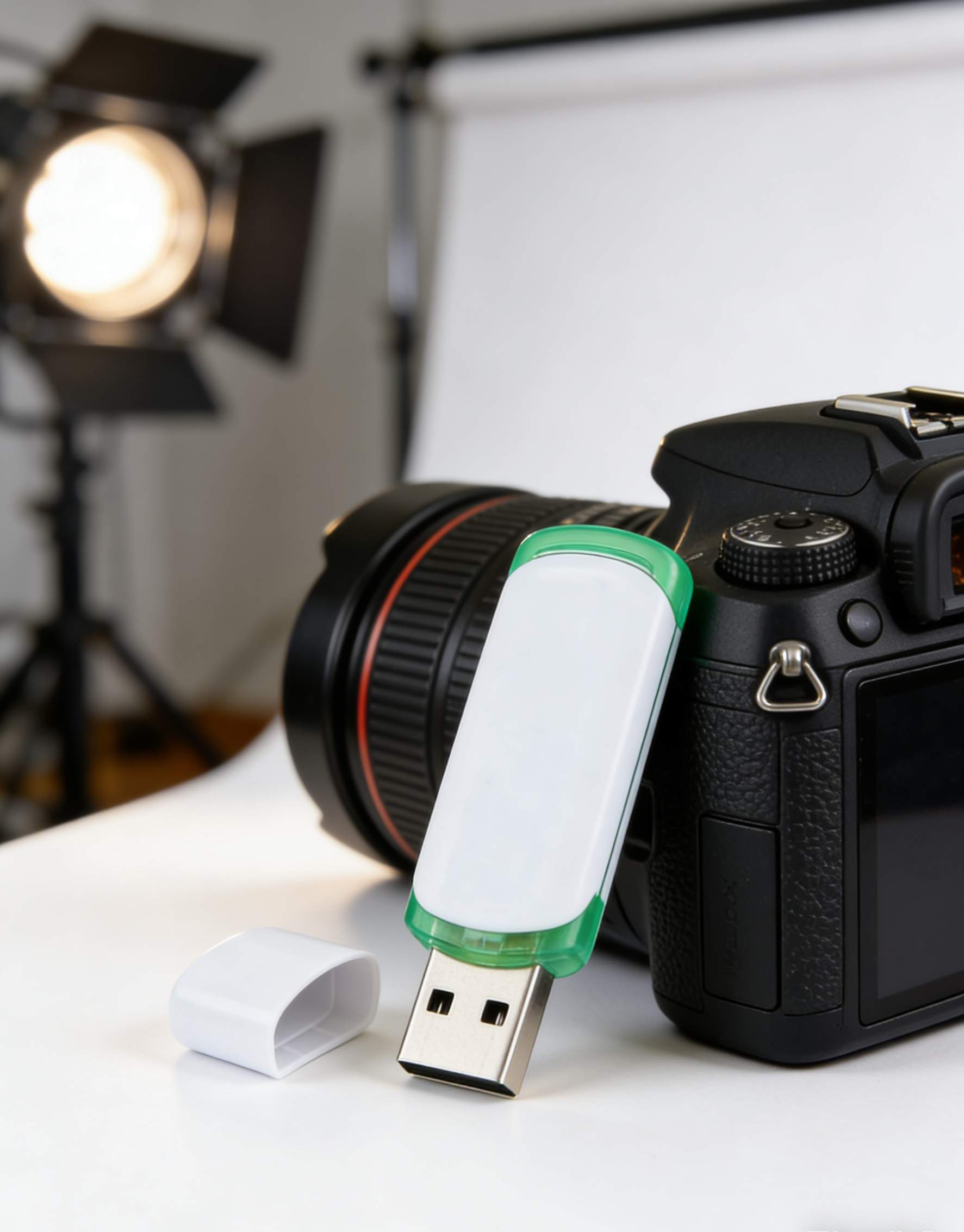 32GB 64GB 128GB 256GB Plastic USB Stick 2.0 / 3.0 With Lanyard Neck String Plastic Usb Flash Drive Can Do Print Logo