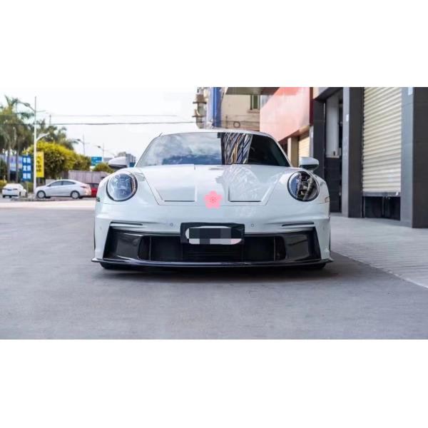 Repuestos de automóviles para Porsche 911 992 Kit de carrocería 992 Moderado estilo GT3 Fibra de carbono delanteros y traseros parachoques spoiler carcasa del capó
