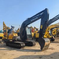 Excavatrice d'origine importée utilisée 14Ton Volvo Ec140 La machine adopte une pelle hydraulique