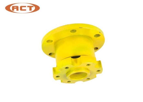 Yellow Excavator Spare Parts Fan Seat For Komat Su PC200-3/5  143*114*40  6136-61-3610