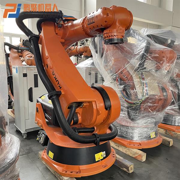 Использованный KUKA KR240 промышленный персонализированный палетовый робот с основными компонентами PLC и протоколом связи DeviceNet