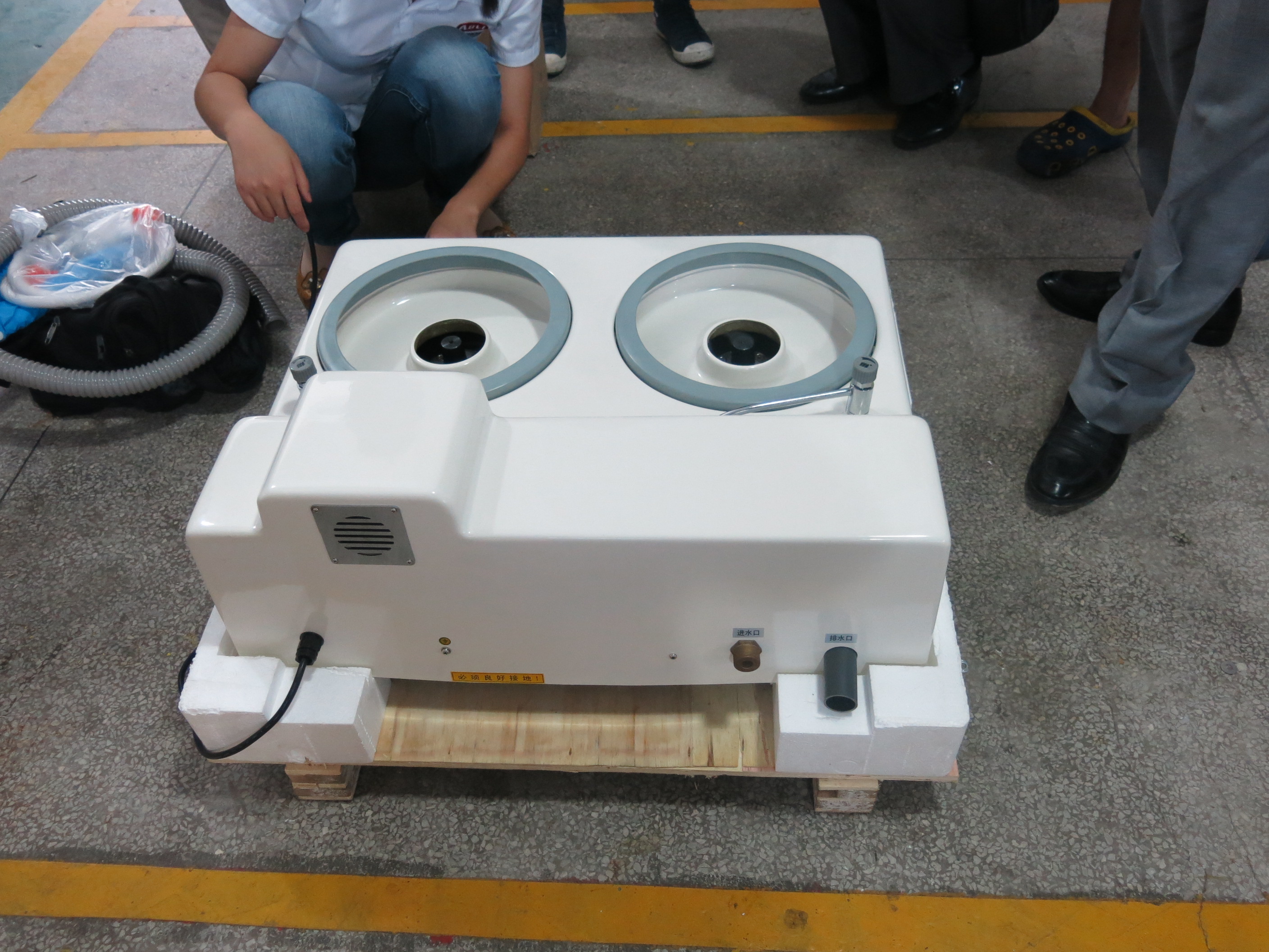 Образец оборудования MP-2B Metallographic меля и полируя 0-1280 RPM
