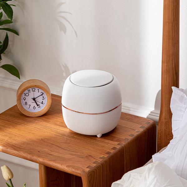 Coffee Table Light Luxury Living Room Mini Small Cute Household Desktop Trash Can Waste Bin with Lid