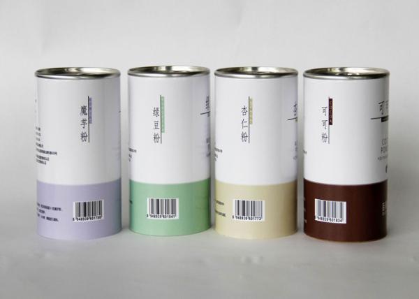 Tubo do papel de Pantone que empacota para o alumínio imediato EOE do pó da bebida