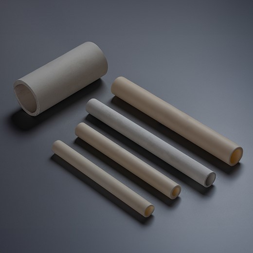 Теплообработка Алюминиевая керамическая трубка 92% 95% Для защитного корпуса