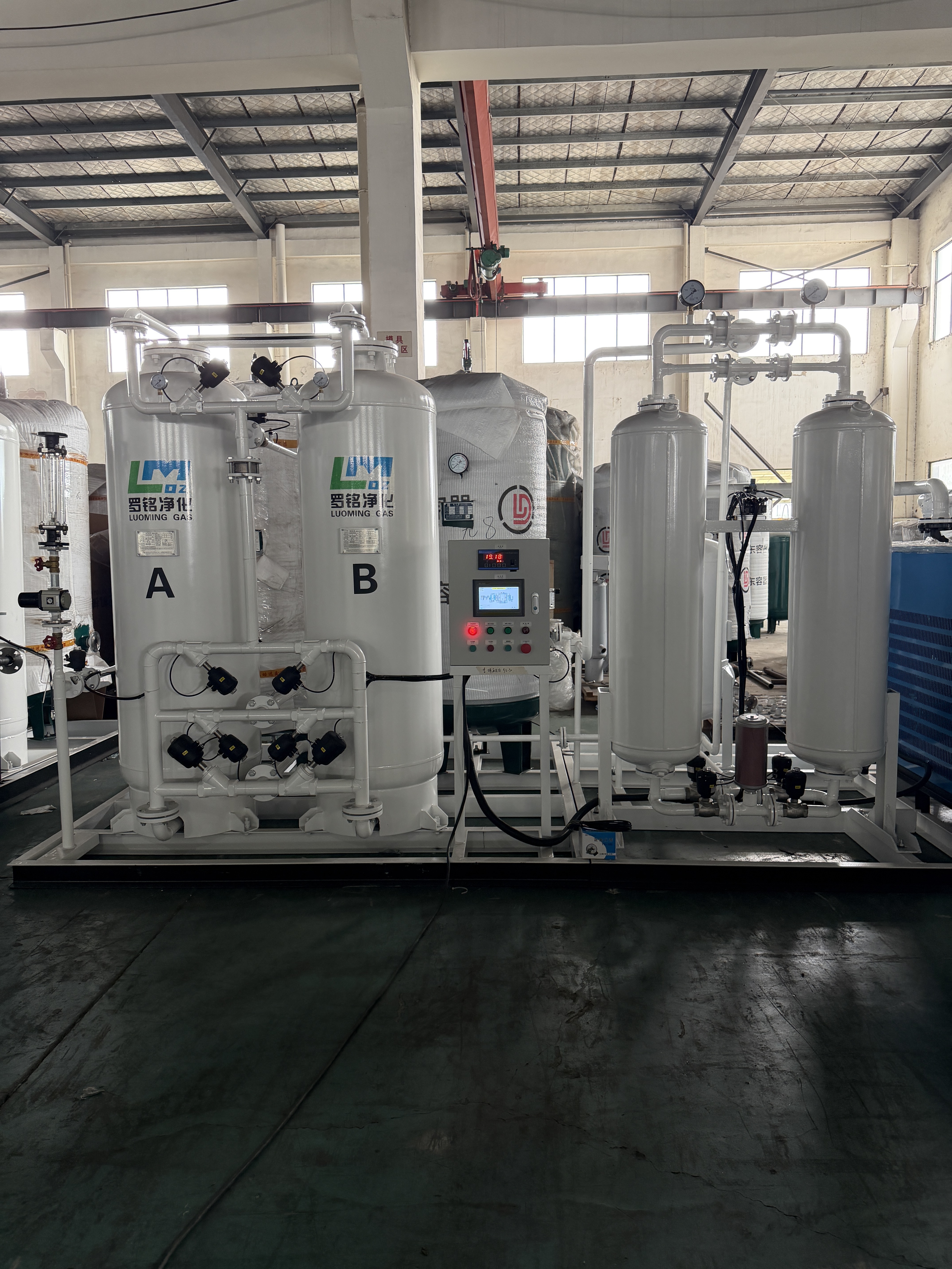 High-Capacity PSA Medical Oxygen Generator with 93% Purity, Dual Cylinder Filling, and Automatic Operation for Hospitals