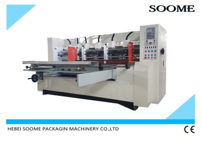 Automatic Lead Edge Feeding Thin Blade Slitter Scorer With Slitting Creasing