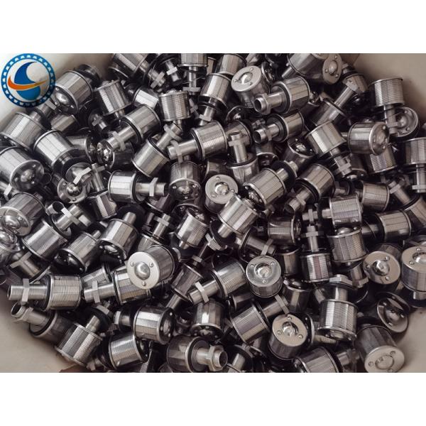 Oem Stainless Steel Filter Nozzles 304 316l  For Johnson Vee Wire Screen