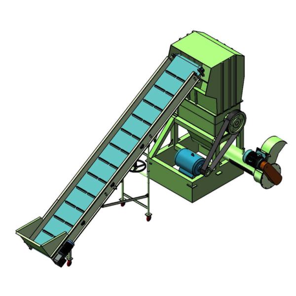 Inlet 1000*900 55kw wrapped film Plastic Crusher Machine