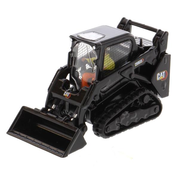 259D3 Skid Steer Loader Diecast Model 1/50 Scale Black 85677BK Collectible