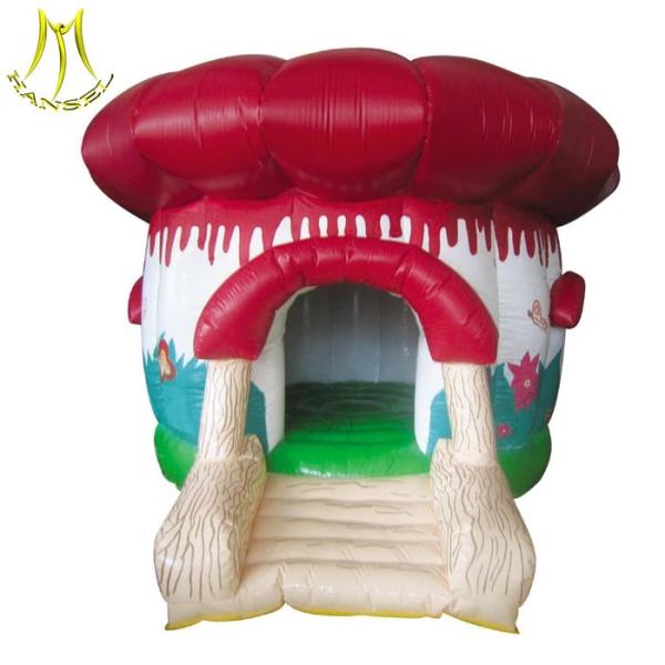 Hansel  Grade A PVC tarpaulin kids amusment park  inflatable bouncer house
