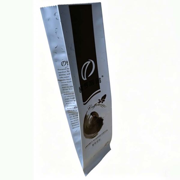 Aluminum Foil Side Gusset Coffee Bag Food Grade Airtight Coffee Bags Puncture Resistant