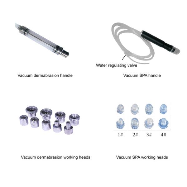 Stainless Steel Hydrafacial Beauty Machine 150W Diamond Microdermabrasion Facial Machine