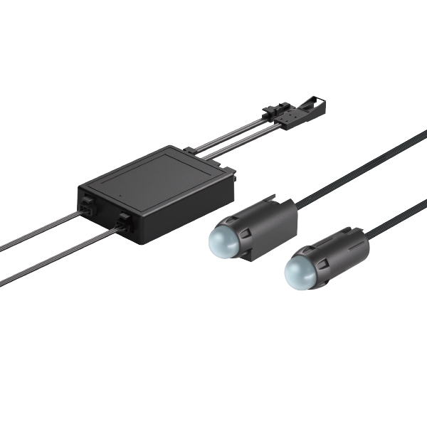 Letaron 10mm Wired Sensor Control Switch for Cabinet LED Lighting Central Control & Sub Control