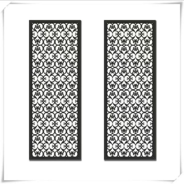 304 Stainless Steel Screen Partition Wall Hollowed Out Hotel Room Divider Screen