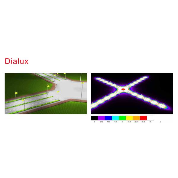 IP66 Led Light Street Lamp 130W Aluminum Housing
