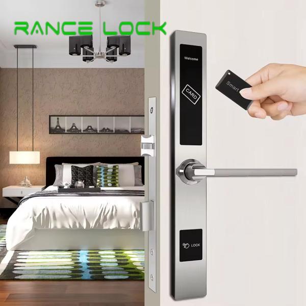 Keyless Hotel Door Lock D106 Hotel Smart Lock System With Hotel Management Software