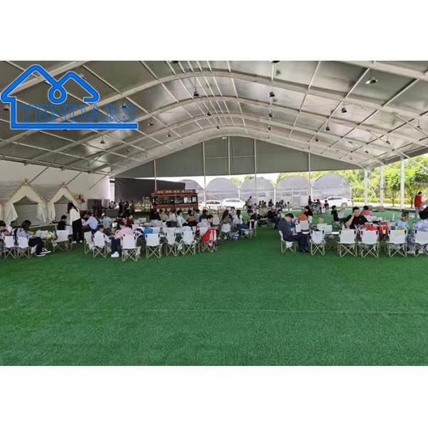 High Peak 25x40m Sports Hall Tent Galvanized Steel All-Weather Shell for Tennis