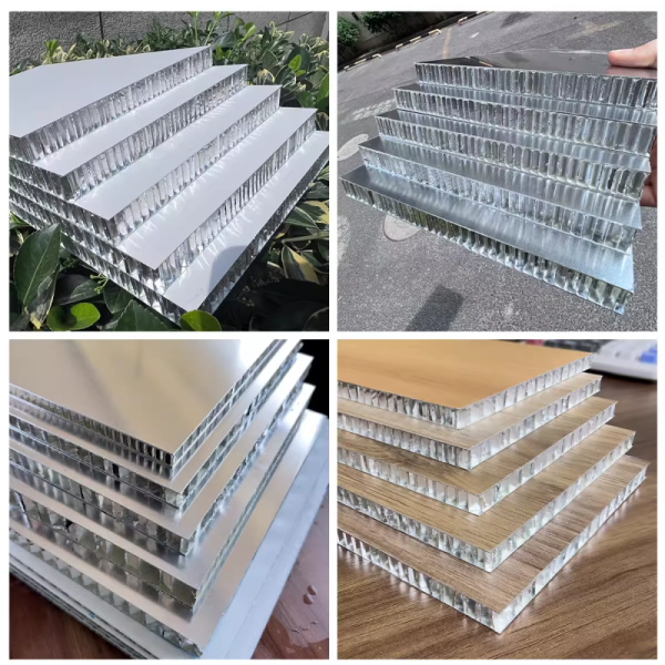 Grey Steel Aluminum Honeycomb Panels Featuring Thickness 6 to 17mm  for Lightweight Construction