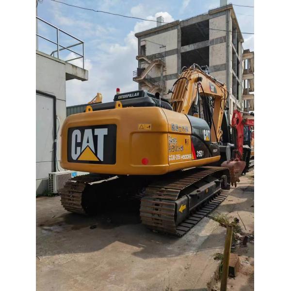 Excavatrice CAT 315D d'occasion avec un excellent rapport qualité-prix, moteur d'origine, préférée pour les travaux de construction.