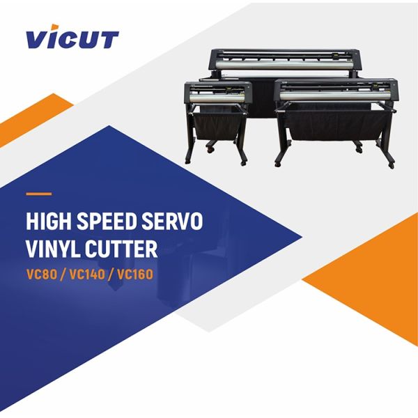 Self Adhesive Vinyl Plotter Vinyl Sticker Cutting Automatic Contour Cutter Plotter VC160