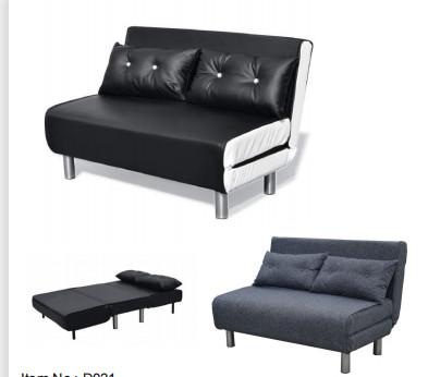 Double Folding Sofa Bed Velvet Upholstered Trundle Daybed Multifunction