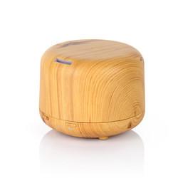 Máquina de Aromaterapia Ultrassônica de 500 ml Fabricante de Neblina Frio Diffusor de Óleo Essencial de Design Silencioso com Luz Noturna Colorida