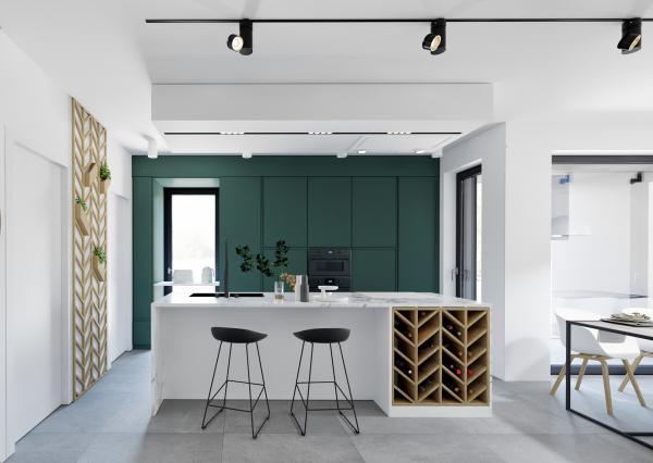 Custom North American Simple Design Flat Pack Modern Shaker Kitchen Cabinets