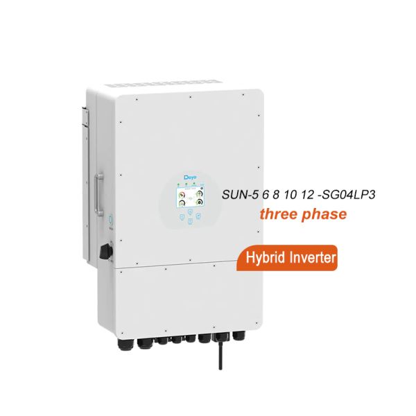 Deye Three Phase Hybrid Inverter 10Kw 20Kw 12Kw 8Kw Hybrid Solar Inverter Deye Inverter 20 kw Low Voltage for Home Use