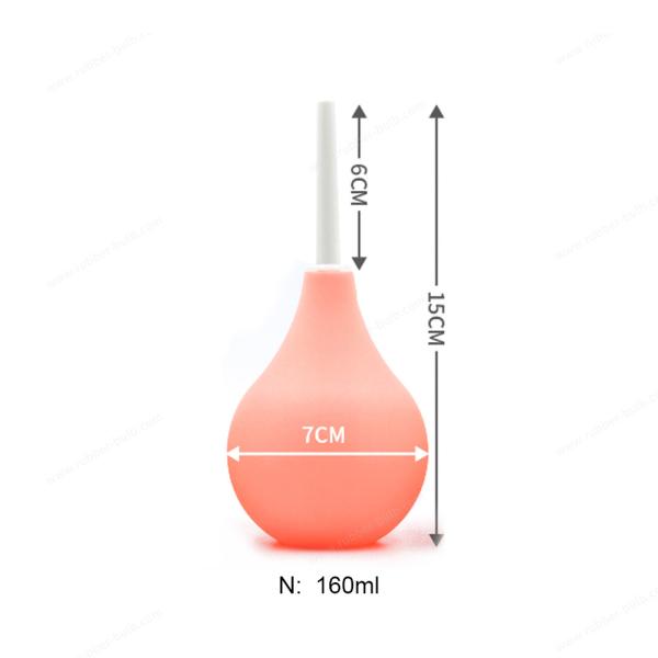 Enema Bulb for Men, Anal Douche for Women, Reusable Vaginal or Anal Cleaner with Soft and Smooth Nozzle