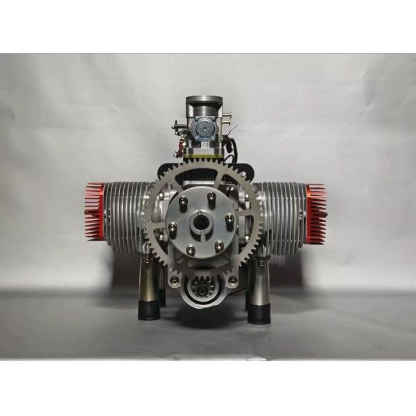 dla 128cc four cylinder gasoline engine remote control aircraft model oil powered large fixed wing rc model airplane