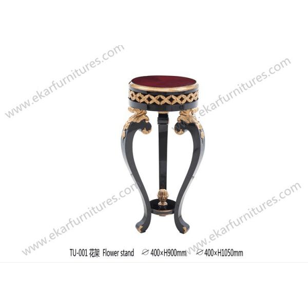 Luxury Furniture Antique European Style Wood Flower Stand TU-001