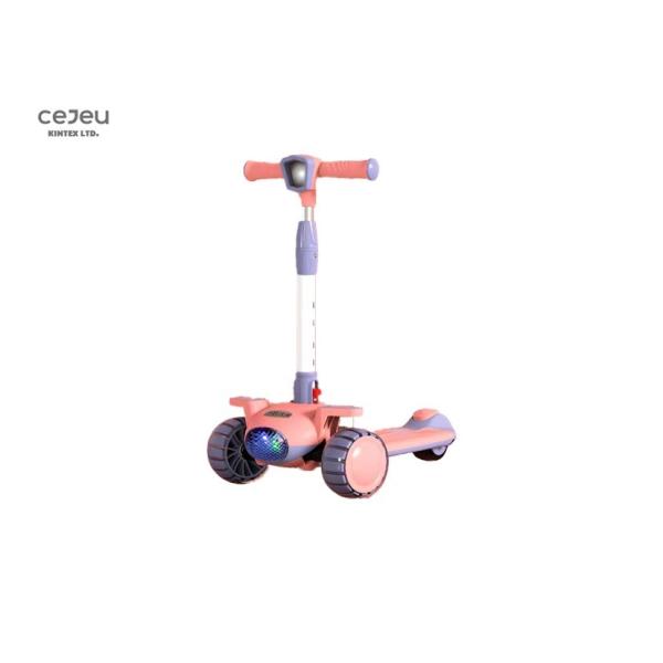 Flashing PU 3 Wheels Scooters For Kids Children 3 - 8 Years Boys Girls