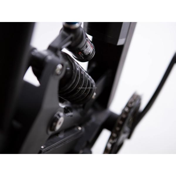 48V 17AH Lithium Battery 1000W Middle Motor Full Suspension Electric Fat Tire Mountain Bike