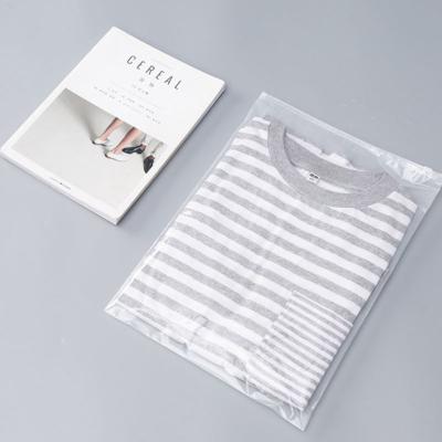 Slide Frosted Peva Zipper Plastic Bag Clear Biodegradable Custom Printing for Tshirt
