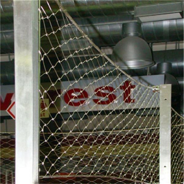 Decorative Flexible Inox Cable Mesh For Supermarket & Shopping Hall