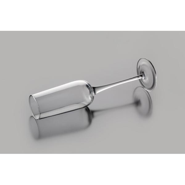 Sparkling Crystal Champagne Flutes 200ml Transparent Wine Glasses 7 Ounces