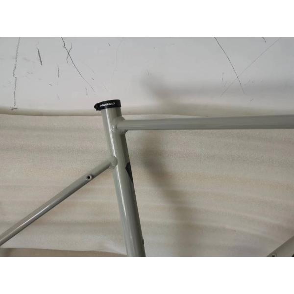 Wide Tire Stock Gravel Bike Frame 700x45c Lightweight Beach Bicycle