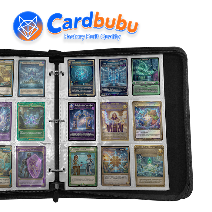 Card Binder Manufacturer for Bulk Orders Custom Trading Card Storage Solutions