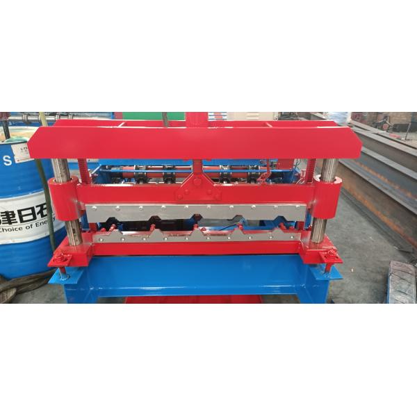 High Quality Concrete Road Paving Terrazzo Roof Floor Double Layer Glazed Tile IBR Sheet Roof Press Making Machine