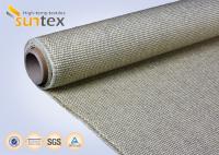 Vermiculite 800C enduit la protection résistante de soudure de tissu de fibre de verre résistant