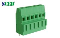Comprimento de descascamento terminal verde 12-26AWG do parafuso 6-7mm do conector 300V/10A M3 do bloco