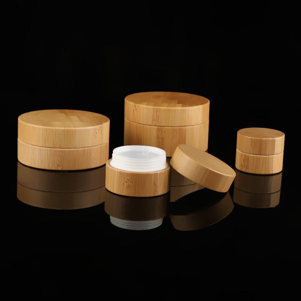 Silkscreen 30g Plastic Covering Wooden Cosmetic Containers