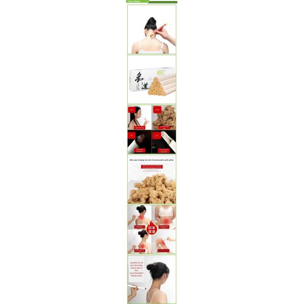 20cm Moxibustion Herbal Medicine 30 1 Moxa Stick for Traditional Chinese Medicine Theory