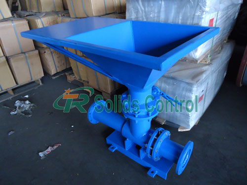 Drilling fluid mud mixing hopper Jet Mixing 60 M3/H Inlet Diameter 150mm Mud Mixer New jet injection device.