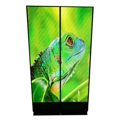 Long Lifespan Transparent Led Poster Square Rectangle Shape Ultra Thin Design
