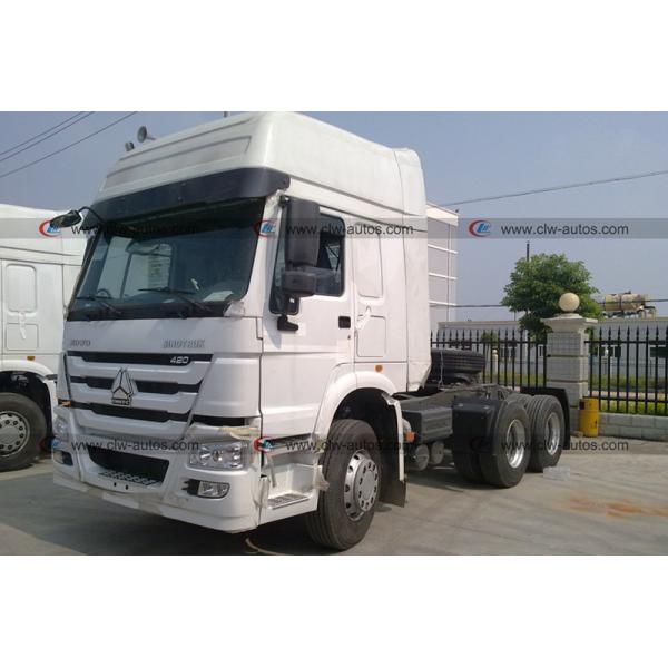 EURO de Sinotruk HOWO 6x4 420HP RHD 2 3 principais - caminhão do motor com cabeça do trator