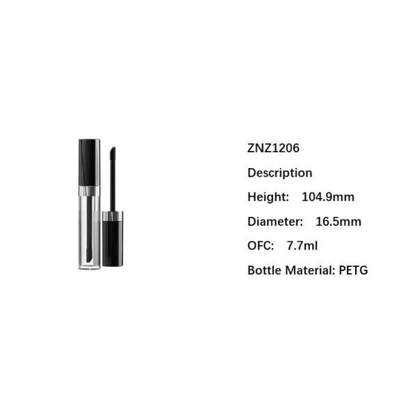 PETG Eco Cosmetic Packaging 104.9mm Empty Lip Gloss Tube ZNZ1206